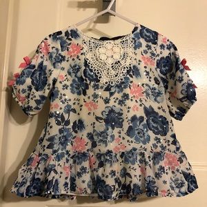 Floral clothing set